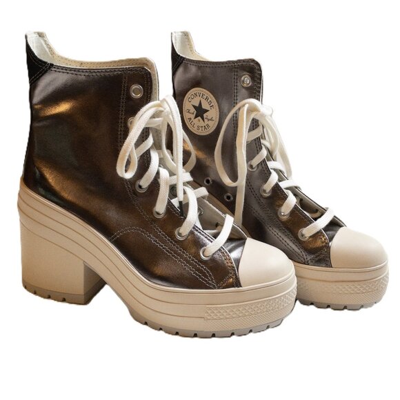Converse Chuck 70 De Luxe Heel Metallic Silver 8.5 - Picture 9 of 16